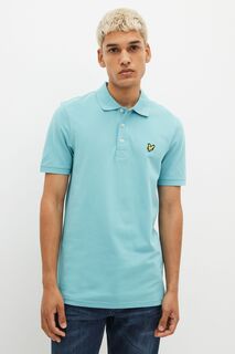 Классическая рубашка-поло Lyle &amp; Scott, синий