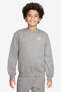 Флисовая толстовка Club Nike, серый