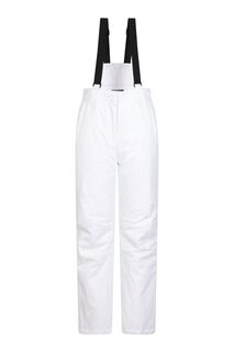 Лыжные брюки Moon с облегающими штанинами Mountain Warehouse, белый