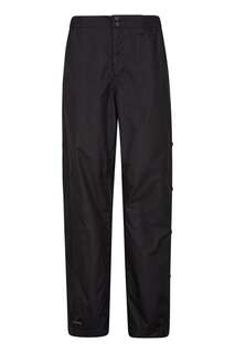 Женские верхние брюки Black Extreme Downpour - Короткие Mountain Warehouse, черный