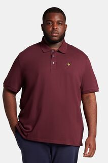 Рубашка поло больших размеров Lyle &amp; Scott, красный