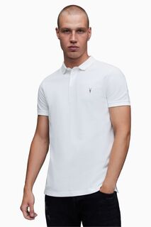 Белая рубашка-поло AllSaints Reform All Saints, белый