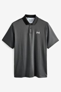 Рубашка-поло Golf Performance 30 с принтом Under Armour, черный
