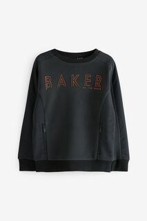 Черная толстовка Baker by Ted Baker, черный