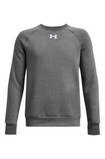 Флисовая толстовка Rival с круглым вырезом Under Armour, серый