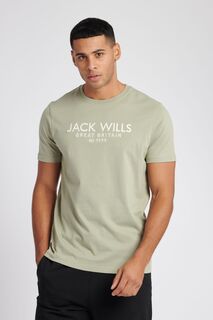 Футболка Карнаби Jack Wills, зеленый