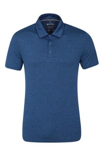 Мужская дышащая рубашка-поло Deuce IsoCool с защитой от ультрафиолета Mountain Warehouse, синий