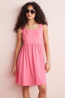 Платье миди в стиле бэби-долл без рукавов Next, розовый