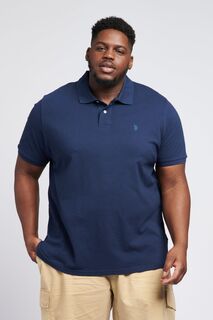 Рубашка-поло Core из пике U.S. Polo Assn, синий