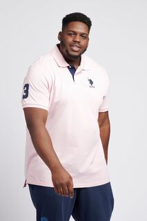 Рубашка-поло Player 3 U.S. Polo Assn, розовый