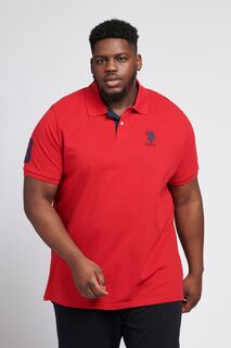 Рубашка-поло Player 3 U.S. Polo Assn, красный