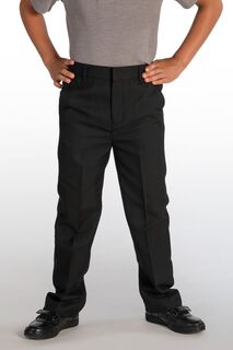 Школьные брюки для мальчиков приталенного кроя Trutex, черный