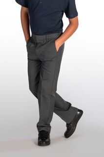 Школьные брюки для мальчиков приталенного кроя Trutex, серый