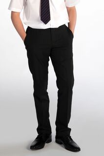 Черные школьные брюки для мальчиков Senior Classic Trutex, черный