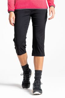 Черные брюки Kiwi Pro II укороченного кроя Craghoppers, черный
