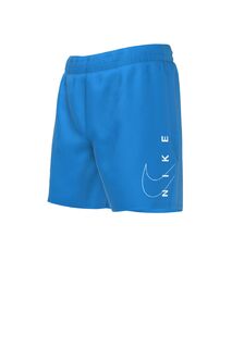 Плавки-шорты Volley с логотипом длина 4 дюйма Nike, синий