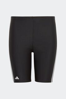 Купальные шорты Junior Classic с 3 полосками adidas, черный