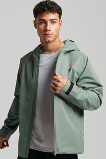 Спортивная куртка-дождевик Superdry, зеленый