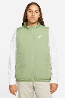 Утепленный флисовый жилет Club Nike, зеленый