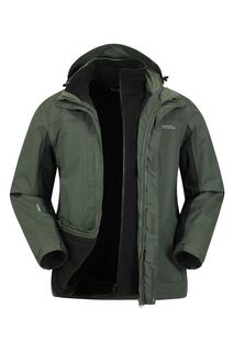 Куртка Thunderstorm 3 в 1 - Мужская Mountain Warehouse, зеленый