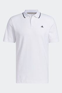 Рубашка-поло из пике Performance Go-To Golf Adidas Golf, белый