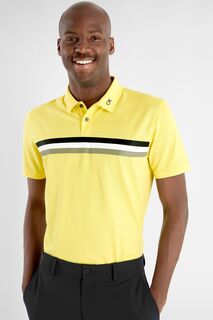 Parker желтая рубашка-поло Calvin Klein, желтый