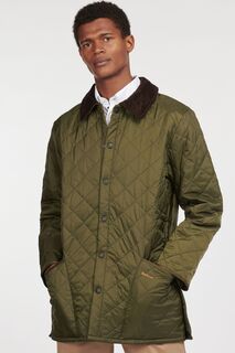 Стеганая куртка Liddesdale Barbour, зеленый