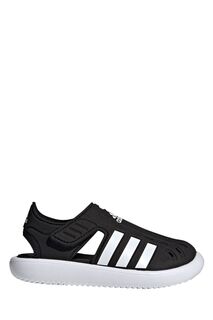 Босоножки Adilette Junior adidas, черный