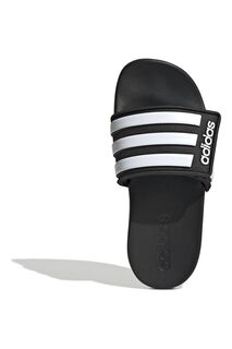 Детские регулируемые шлепанцы Adilette Comfort adidas, черный