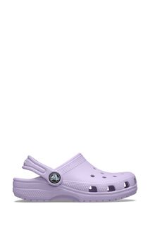 Классические детские сандалии с клогами Crocs, фиолетовый