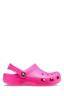 Классические детские сандалии с клогами Crocs, розовый