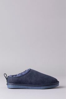 Женские тапочки-сабо из овечьей шерсти Lakeland Leather, синий