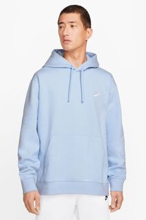 Клубный пуловер с капюшоном Nike, синий