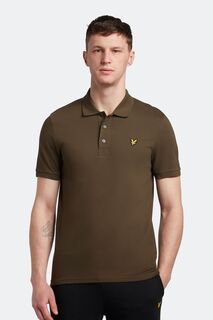 Классическая рубашка-поло Lyle &amp; Scott, зеленый