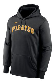 Толстовка Nike Fanatics Pittsburgh Pirates с надписью Therma Performance Nike, черный