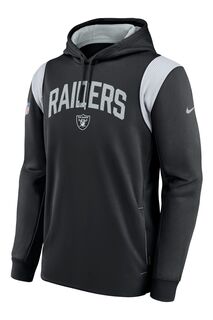 Флисовая толстовка Nike Las Vegas Raiders Thermaflex PO Nike, черный