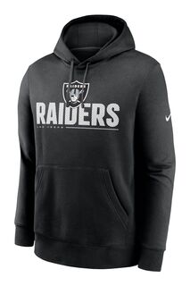 Флисовая толстовка Nike Team Impact Club Fanatics Las Vegas Raiders Nike, черный