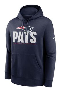 Флисовая толстовка Nike New England Patriots Team Impact Club Nike, синий