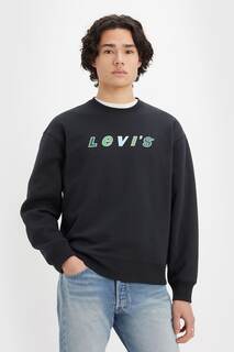 Свободная толстовка Levi&apos;s, черный Levis