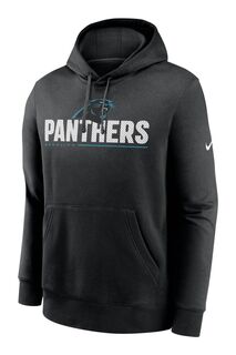 Флисовая толстовка Nike Fanatics Carolina Panthers Team Impact Club Nike, черный