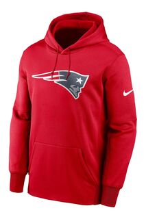 Толстовка Nike Prime Therma Fanatics New England Patriots Nike, красный