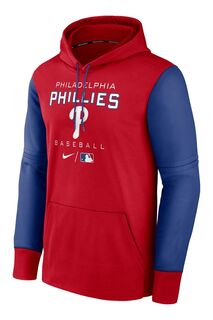 Толстовка Nike Fanatics Philadelphia Phillies Therma Nike, красный