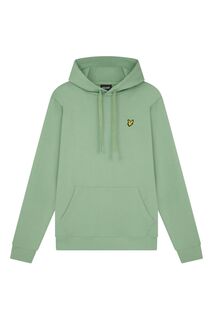 Зеленый пуловер с капюшоном Lyle &amp; Scott, зеленый