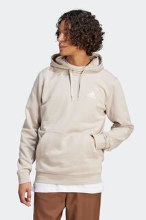 Флисовая толстовка Adidas Essentials Sportswear Essentials adidas, коричневый