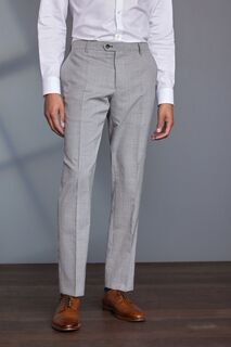 Костюм Slim Fit Signature TG Di Fabio Шерстяные брюки для щенков Next, серый