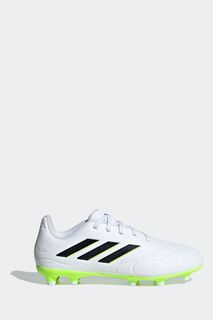 Детские туфли на твердом грунте Copa Pure II3 adidas, белый