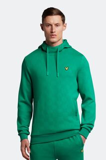 Зеленое худи с контейнерами Lyle &amp; Scott, зеленый