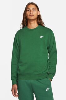 Флисовая толстовка Sportswear Club Nike, зеленый