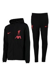 Спортивный костюм Liverpool Strike с капюшоном Nike, черный