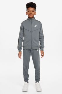 Спортивный костюм с полосками и застежкой-молнией Nike, серый